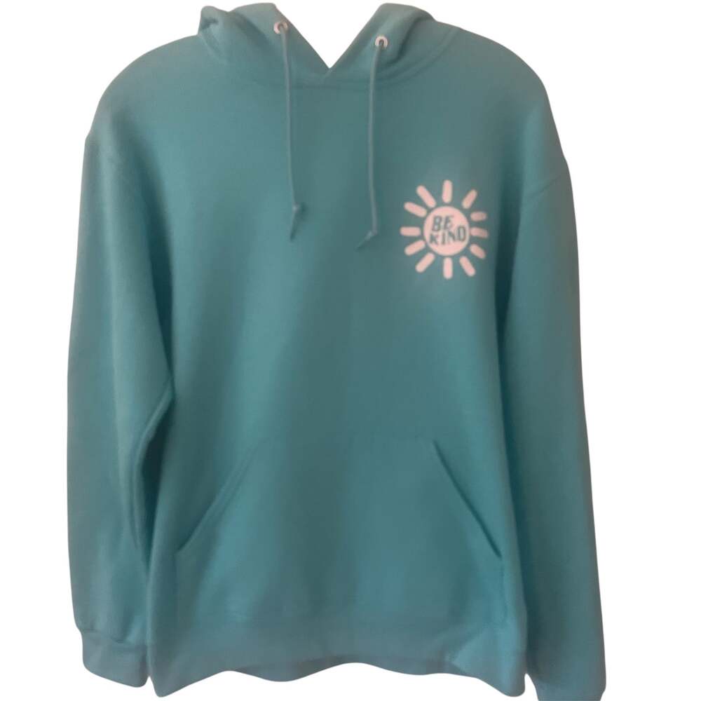 Jerzees Hoodie With Be Kind Logo Sz S
